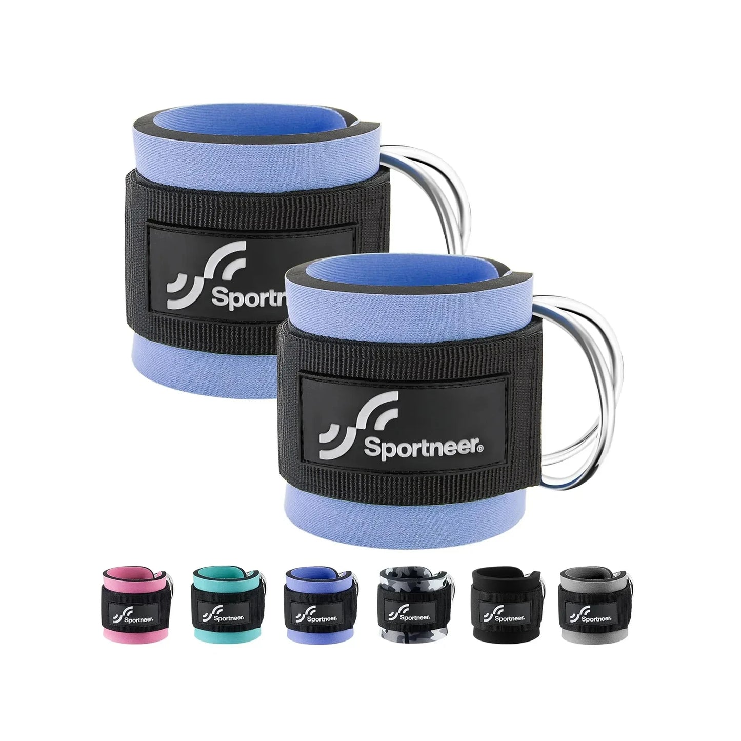 Premium Adjustable Ankle Straps for Cable Machine Leg Extensions and Glute Workouts - Ideal for Home and Gym Use