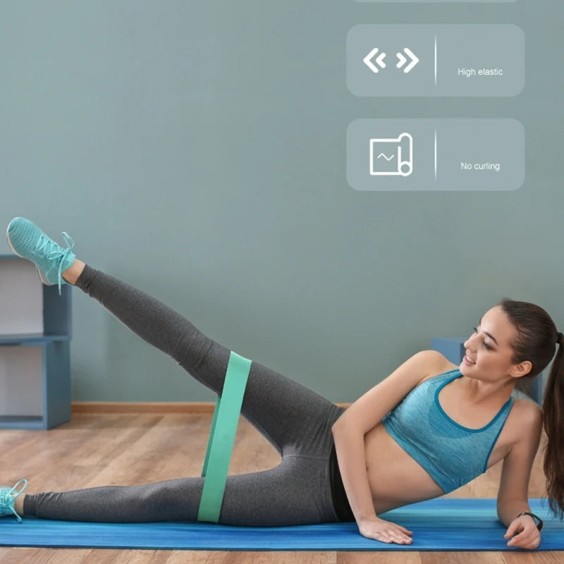 Elevate Your Workout with T4MF 6-Piece Resistance Bands Set – Versatile Fitness Bands for Home, Gym, and Travel