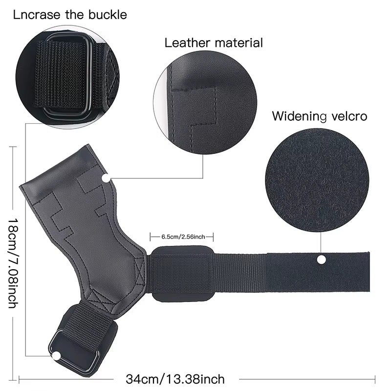 Elevate Your Workout with SKDK Weight Lifting Grip Pads - Ultimate Palm Protection for Crossfit and Bodybuilding